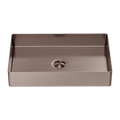 Nero Opal Rectangle Stainless Steel Basin - Brushed Bronze - NRB3555BZ