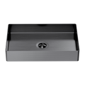Nero Opal Rectangle Stainless Steel Basin - Graphite - NRB3555GR