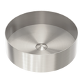 Nero Opal Round 400mm Stainless Steel Basin - Brushed Nickel - NRB401rBN