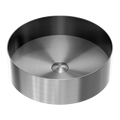 Nero Opal Round 400mm Stainless Steel Basin - Graphite - NRB401rGR