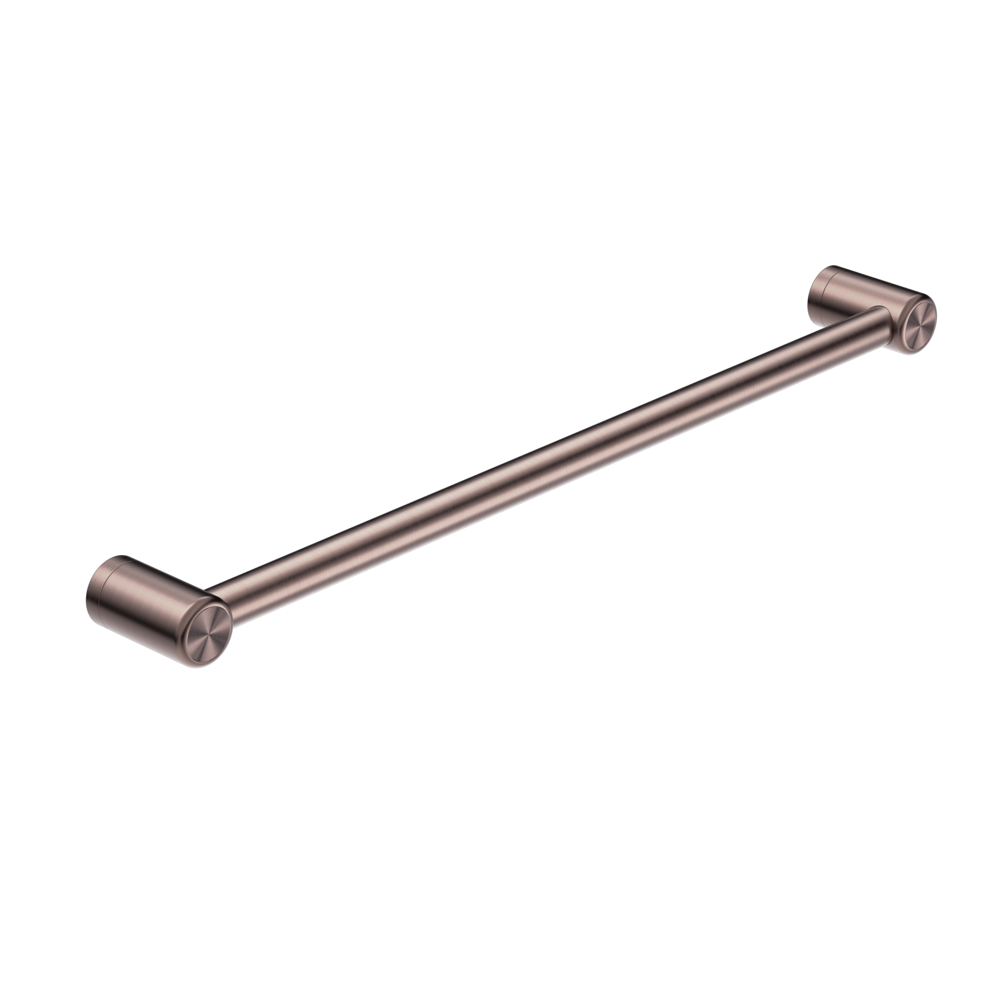 Nero Mecca Care 25mm Grab Rail 1200mm - Brushed Bronze - NRCR2548BZ
