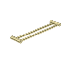 Nero Mecca Care 25mm Double Towel Grab Rail 900mm - Brushed Gold - NRCR2530DBG