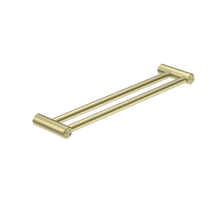 Nero Mecca Care 25mm Double Towel Grab Rail 900mm - Brushed Gold - NRCR2530DBG