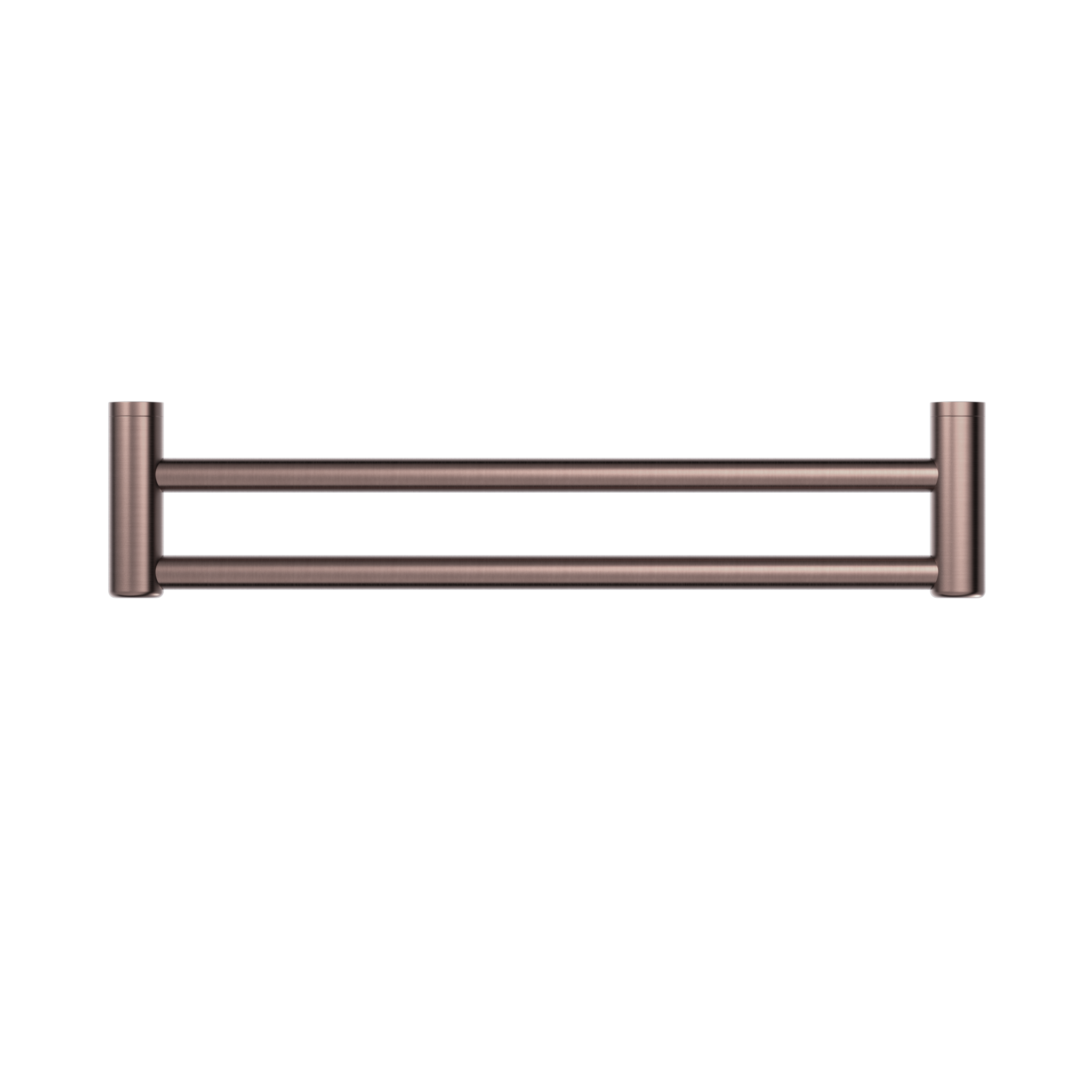 Nero Mecca Care 25mm Double Towel Grab Rail 900mm - Brushed Bronze - NRCR2530DBZ