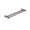 Nero Mecca Care 25mm Double Towel Grab Rail 900mm - Brushed Bronze - NRCR2530DBZ