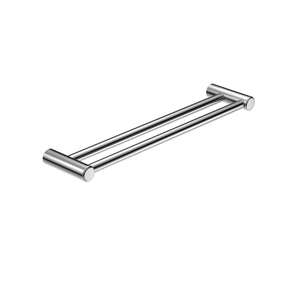 Nero Mecca Care 25mm Double Towel Grab Rail 900mm - Chrome - NRCR2530DCH