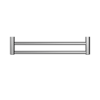 Nero Mecca Care 25mm Double Towel Grab Rail 900mm - Chrome - NRCR2530DCH