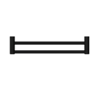 Nero Mecca Care 25mm Double Towel Grab Rail 600mm - Matte Black - NRCR2524DMB