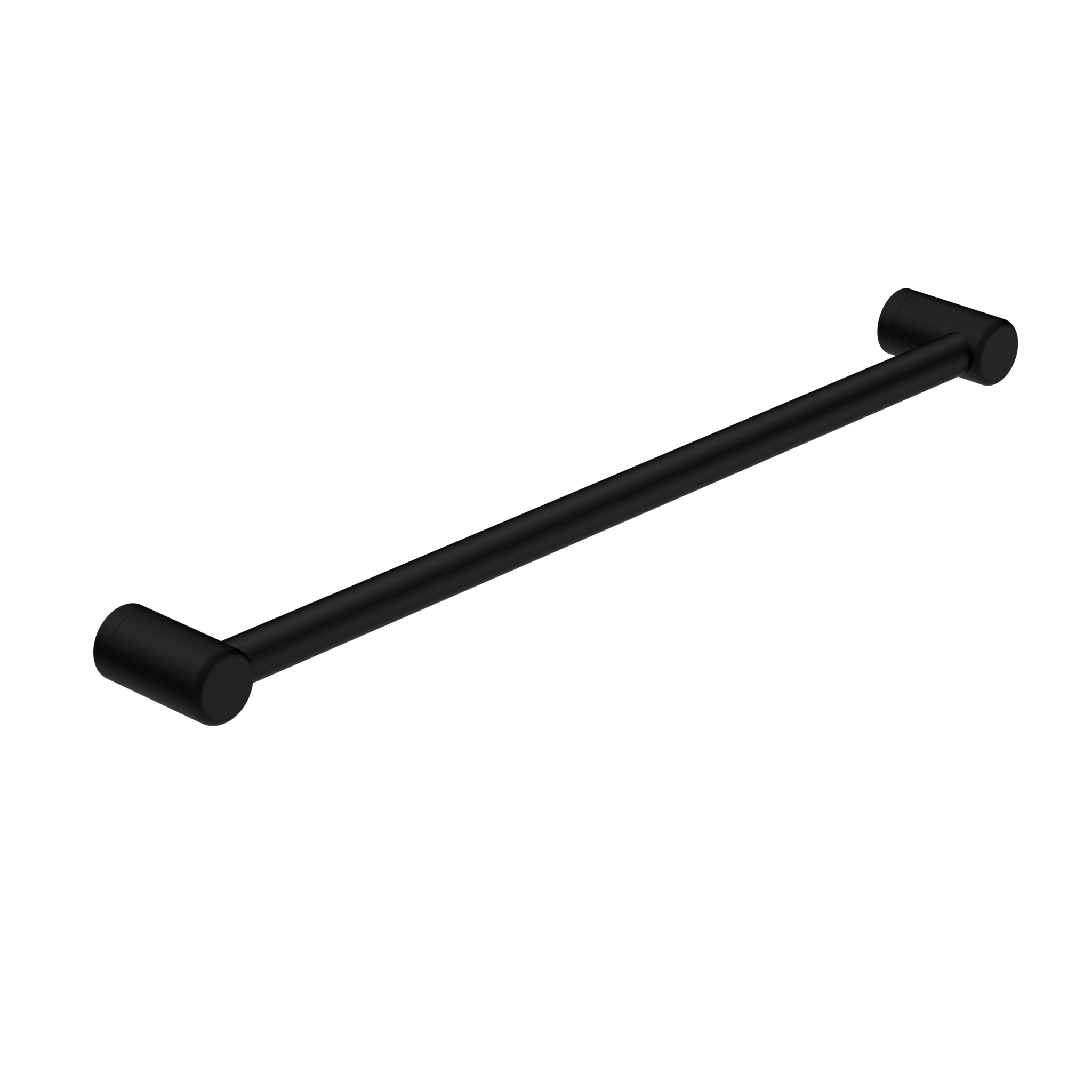 Nero Mecca Care 25mm Grab Rail 1200mm - Matte Black - NRCR2548MB