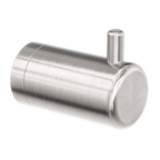 Nero Mecca Care 25mm Wall Hook - Brushed Nickel - NRCR2582BN