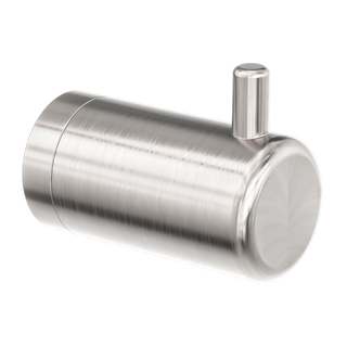 Nero Mecca Care 25mm Wall Hook - Brushed Nickel - NRCR2582BN