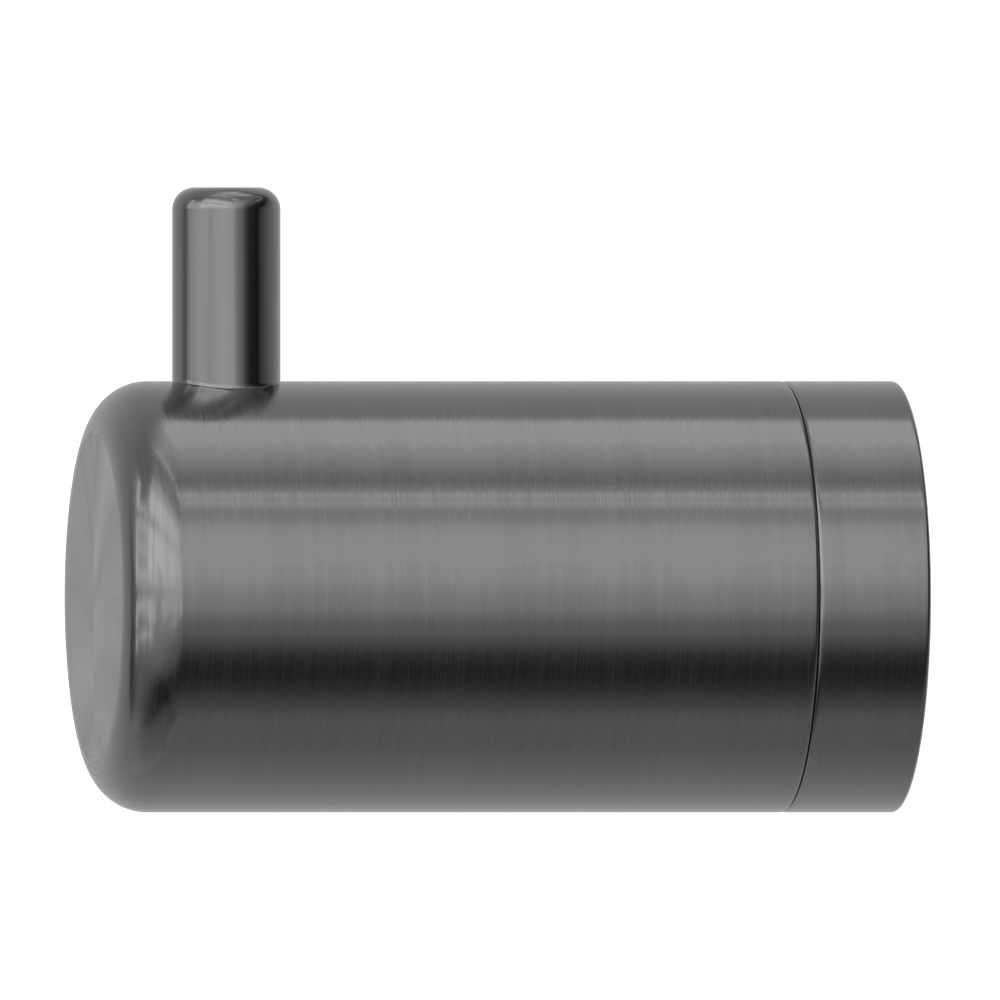 Nero Mecca Care 25mm Wall Hook - Gun Metal - NRCR2582GM