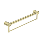 Nero Mecca Care 32mm Grab Rail With Towel Holder 300mm - Brushed Gold - NRCR3212BBG