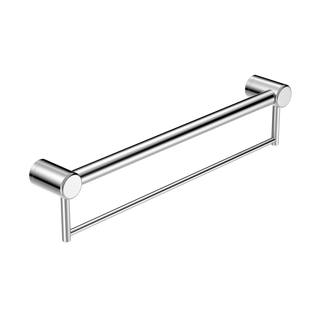 Nero Mecca Care 32mm Grab Rail With Towel Holder 900mm - Chrome - NRCR3230BCH
