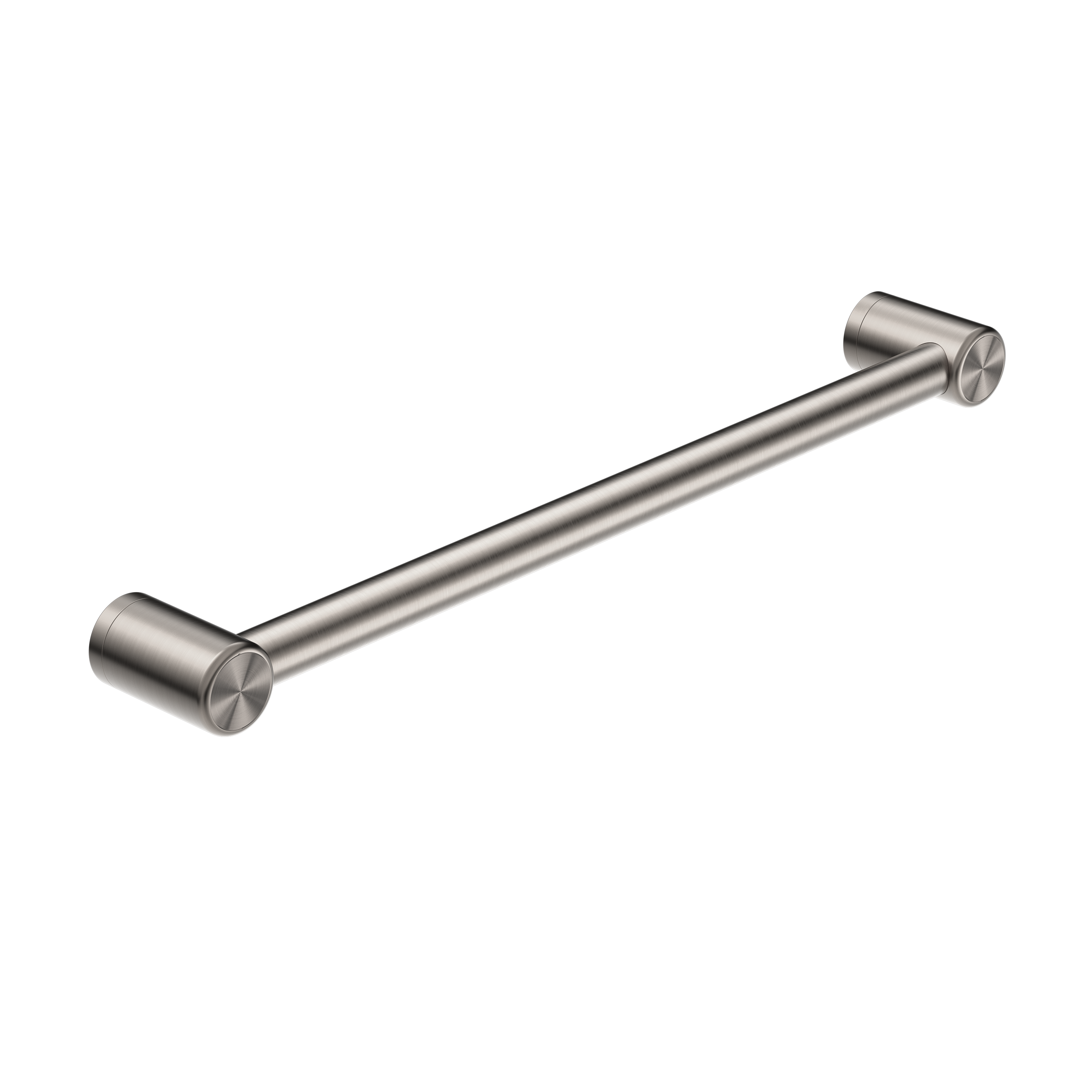Nero Mecca Care 32mm Grab Rail 600mm - Brushed Nickel - NRCR3224BN