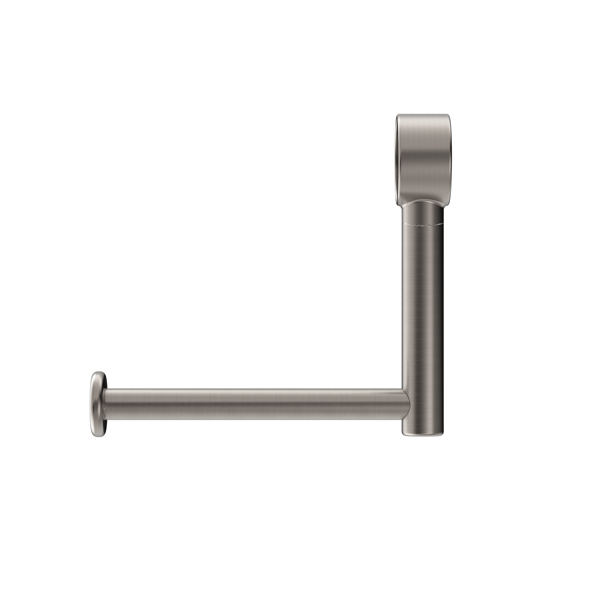 Nero Mecca Care Add On Toilet Roll Holder - Brushed Nickel - NRCR3286TBN