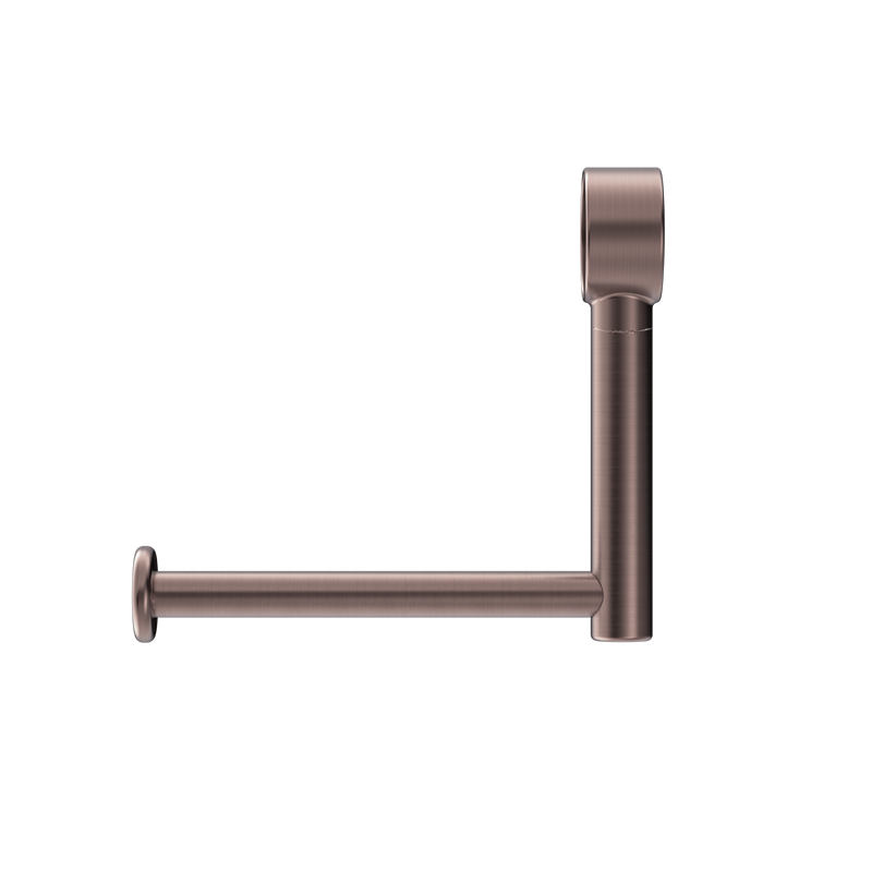 Nero Mecca Care Add On Toilet Roll Holder - Brushed Bronze