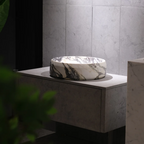 Parisi Esclusivo Naturale 46 Above Counter Basin - Calcutta Violet NT-46-CV