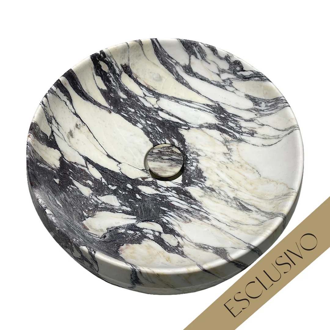 Parisi Esclusivo Naturale 46 Above Counter Basin - Calcutta Violet NT-46-CV