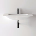 Studio Bagno Nur 820 Wall Hung Vanity Top Basin - Gloss White - NUR82/1
