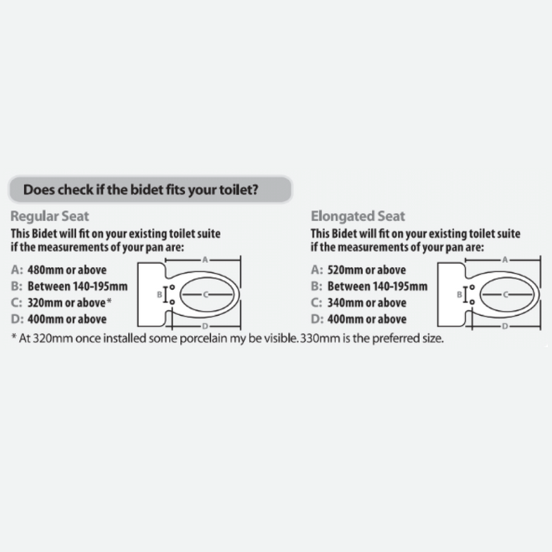 National N-2000 Bidet Seat - Elongated