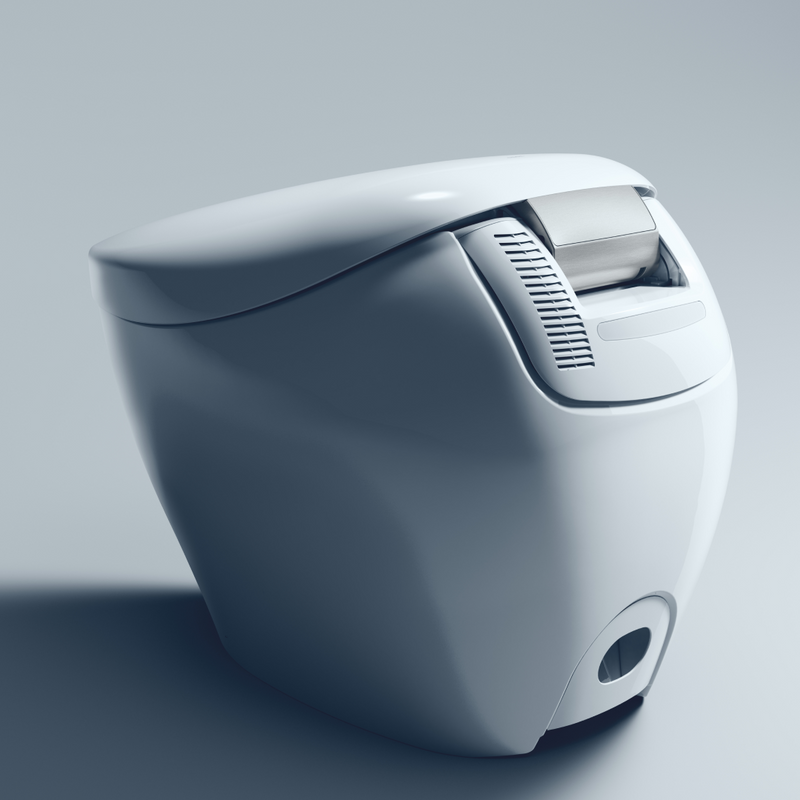 TOTO Neorest NX I Floor Mounted Smart Toilet - Silver
