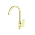 Nero Bianca Kitchen Mixer Gooseneck Spout - LF Brushed Gold - NR321506BG