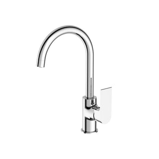 Nero Bianca Kitchen Mixer Gooseneck Spout - LF Chrome - NR321506CH
