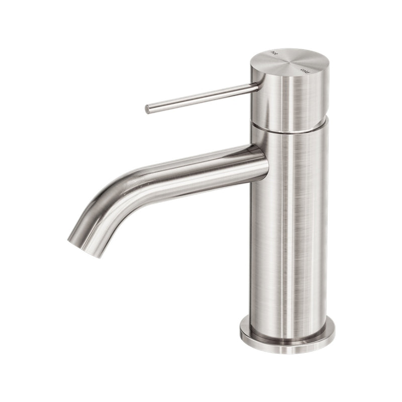 Nero Mecca Basin Mixer - Brushed Nickel