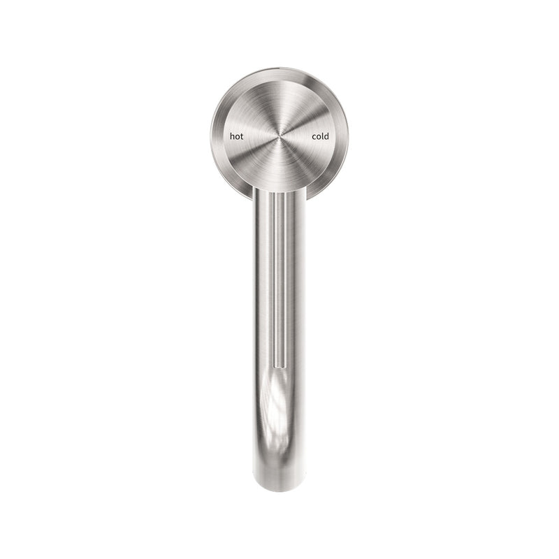 Nero Mecca Basin Mixer - Brushed Nickel