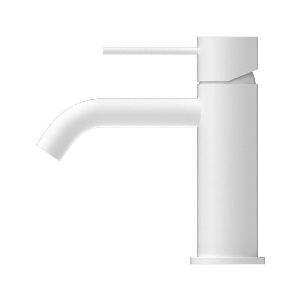 Nero Mecca Basin Mixer - Matte White - NR221901MW
