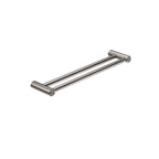 Nero Mecca Care 25mm Double Towel Grab Rail 600mm - Brushed Nickel - NRCR2524DBN