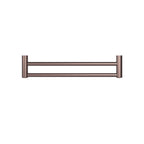 Nero Mecca Care 25mm Double Towel Grab Rail 900mm - Brushed Bronze - NRCR2530DBZ