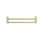 Nero Mecca Care 25mm Double Towel Grab Rail 900mm - Brushed Gold - NRCR2530DBG