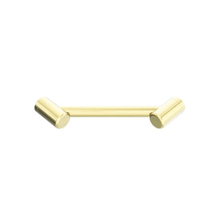 Nero Mecca Care 25mm Footrest Corner Grab Rail 215mm - Brushed Gold - NRCR2508WBG