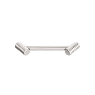 Nero Mecca Care 25mm Footrest Corner Grab Rail 215mm - Brushed Nickel - NRCR2508WBN