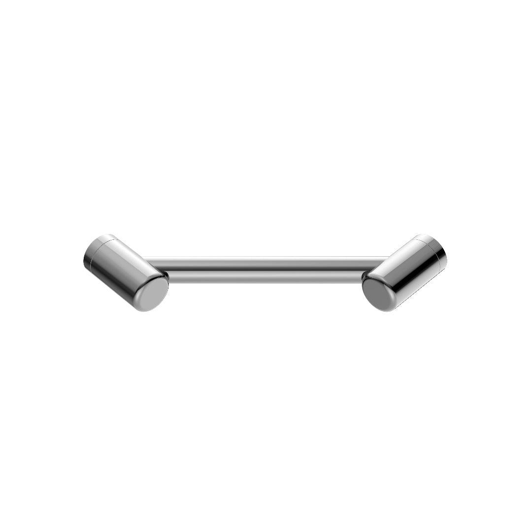 Nero Mecca Care 25mm Footrest Corner Grab Rail 215mm - Chrome - NRCR2508WCH