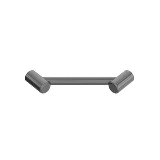 Nero Mecca Care 25mm Footrest Corner Grab Rail 215mm - Gun Metal - NRCR2508WGM