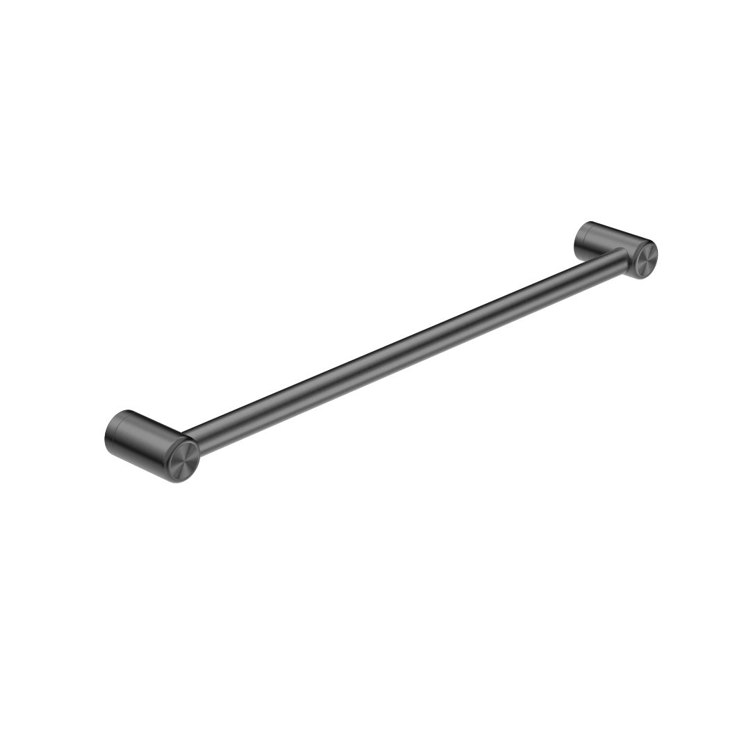 Nero Mecca Care 25mm Grab Rail 600mm - Gun Metal - NRCR2524GM