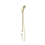 Nero Mecca Care 25mm Grab Rail And Adjustable Shower Rail Set 900mm - Brushed Gold - NRCS004BG