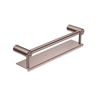 Nero Mecca Care 25mm Grab Rail With Shelf 300mm - Brushed Bronze - NRCR2512CBZ