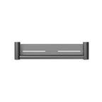 Nero Mecca Care 25mm Grab Rail With Shelf 300mm - Gun Metal - NRCR2512CGM