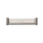 Nero Mecca Care 25mm Grab Rail With Shelf 450mm - Brushed Nickel - NRCR2518CBN