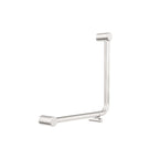 Nero Mecca Care 32mm Ambulant 90 Degree Bent Tube Grab Rail 450X450mm - Brushed Nickel - NRCR3290DBN
