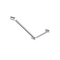Nero Mecca Care 32mm Ambulant Toilet Grab Rail 45 Degree 750X450mm - Chrome - NRCR3245ACH