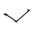 Nero Mecca Care 32mm Dda Grab Rail Set 45 Degree 750X900mm - Matte Black - NRCR3245MB