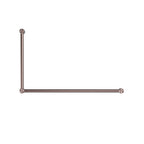 Nero Mecca Care 32mm Dda Grab Rail Set 90 Degree 600X1000mm - Brushed Bronze - NRCR3290BZ