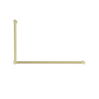 Nero Mecca Care 32mm Dda Grab Rail Set 90 Degree 600X1000mm - Brushed Gold - NRCR3290BG