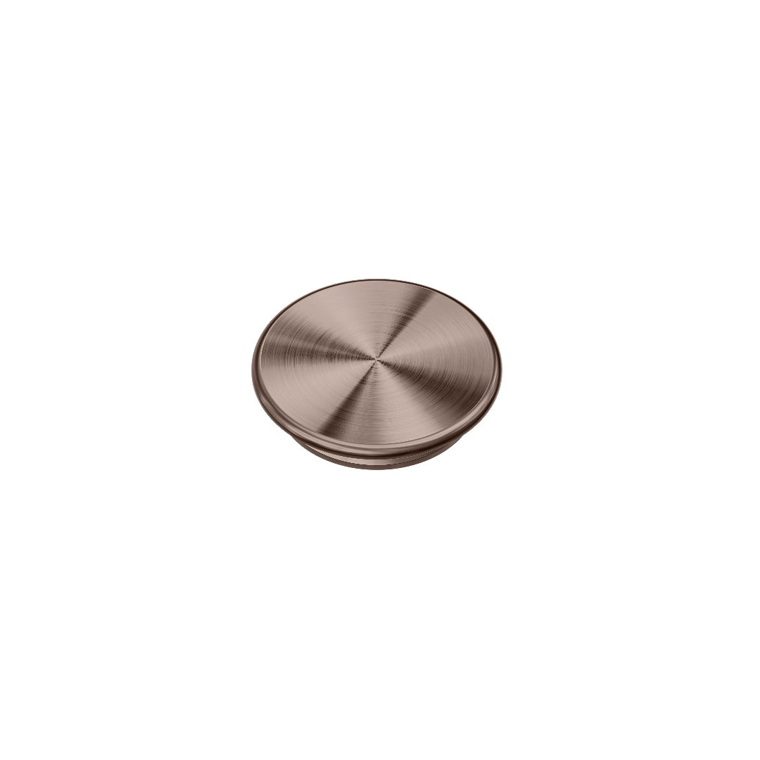 Nero Mecca Care 32mm Grab Rail Cap - Brushed Bronze - NRCR0004BZ