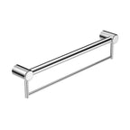 Nero Mecca Care 32mm Grab Rail With Towel Holder 600mm - Chrome - NRCR3224BCH